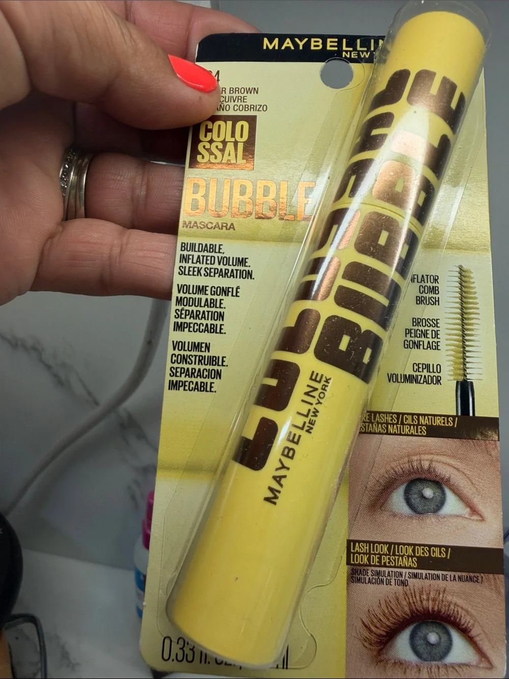3Item Bundle  The face setting spray Bubble mascara Maybelline